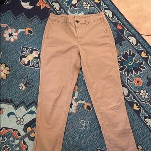 J. Crew Tan Straight Leg Pants